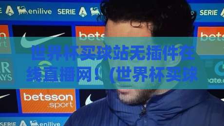 世界杯买球站无插件在线直播网！(世界杯买球站)2026观赛新体验，这些坑你别踩