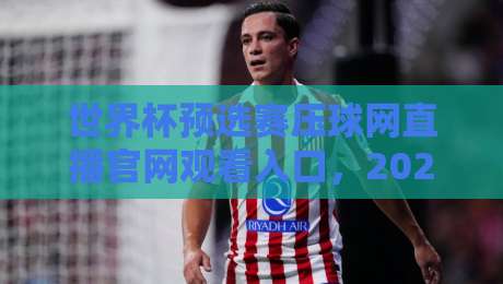 世界杯预选赛压球网直播官网观看入口，2026年最新观赛指南！