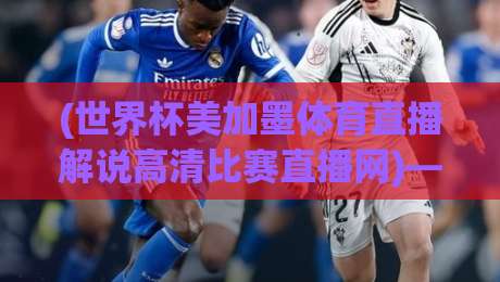 (世界杯美加墨体育直播解说高清比赛直播网)——2026球迷必看的观赛攻略与平台实测