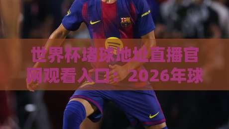 世界杯堵球地址直播官网观看入口:2026年球迷必知的合法观赛通道 世界杯堵球地址直播官网观看入口:2026年球迷必知的合法观赛通道