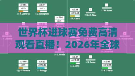 世界杯进球赛免费高清观看直播!2026年全球球迷必看的三大观赛渠道 世界杯进球赛免费高清观看直播!2026年全球球迷必看的三大观赛渠道