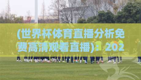 (世界杯体育直播分析免费高清观看直播):2026年卡塔尔世界杯观赛全攻略与平台实测 (世界杯体育直播分析免费高清观看直播):2026年卡塔尔世界杯观赛全攻略与平台实测