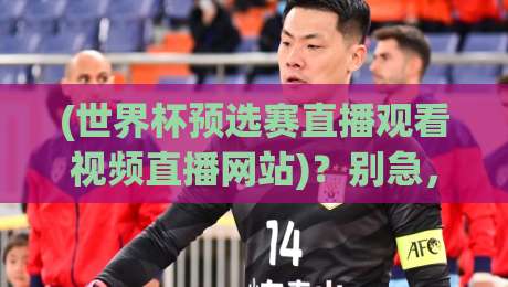 (世界杯预选赛直播观看视频直播网站)？别急，这份2026观赛指南全讲透了