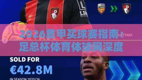 2026意甲买球赛指南：足总杯体育体球网深度解析