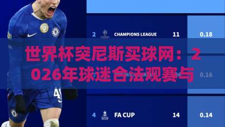 世界杯突尼斯买球网：2026年球迷合法观赛与竞彩全攻略