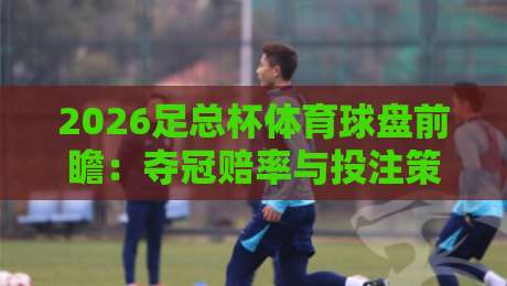 2026足总杯体育球盘前瞻：夺冠赔率与投注策略全解析