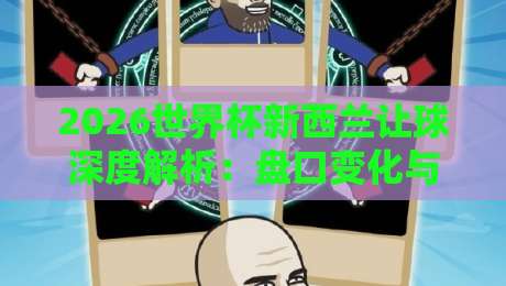 2026世界杯新西兰让球深度解析:盘口变化与投注策略 2026世界杯新西兰让球深度解析:盘口变化与投注策略