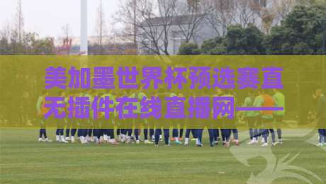 美加墨世界杯预选赛直无插件在线直播网——2026年观赛指南，这些坑你别踩！