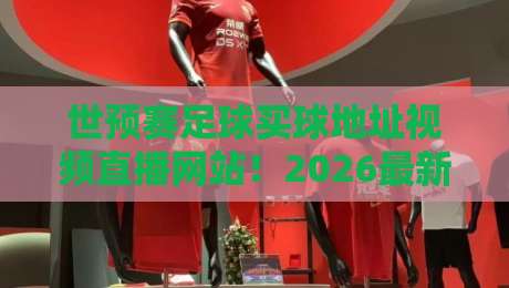 世预赛足球买球地址视频直播网站！2026最新观赛指南与防坑技巧