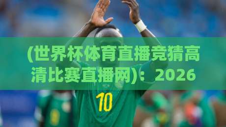 (世界杯体育直播竞猜高清比赛直播网)：2026年看球新姿势，这些细节你可能忽略了